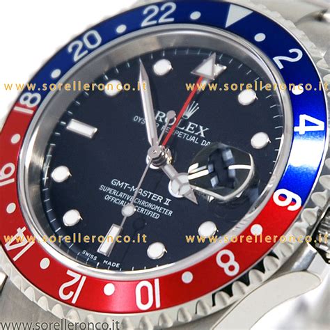 rolex gmt rosso blu nuovo